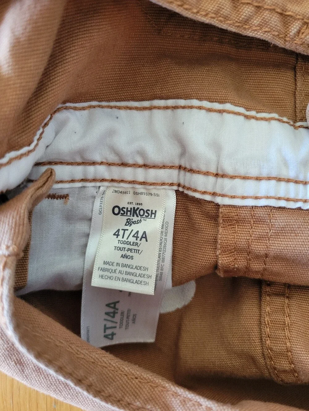 Boys size 4t bib overalls